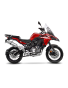 Silencieux LEOVINCE LV ONE inox - BENELLI TRK 502 X 2018 - 2023