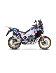 Silencieux LEOVINCE LV ONE inox - HONDA Africa Twin CRF 1100L / ADV SPORT / DCT 2020 - 2023
