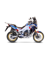 Silencieux LEOVINCE LV ONE inox noir - HONDA Africa Twin CRF 1100L / ADV SPORT / DCT 2020 - 2023