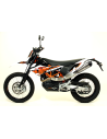 Silencieux LEOVINCE LV ONE inox - HUSQVARNA 701 SM / ENDURO / LR 2015 - 2020 / KTM 690 ENDURO / SMC- 690 R 2008 - 2016