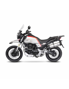 Silencieux LEOVINCE LV ONE inox - MOTO GUZZI V85 TT 2019-2023