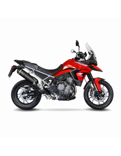 Silencieux LEOVINCE LV ONE inox noir - TRIUMPH TIGER 900 GT / RALLY / PRO 2020 - 2023