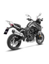 Silencieux LEOVINCE LV ONE EVO en inox / carbone - BENELLI 700 TRK 702 / 702X 2023 - 2024