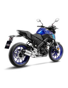 Silencieux LEOVINCE LV ONE EVO en inox / carbone - YAMAHA 125 MT-125 2021-2025 / 125 XSR 2021-2025 / 125 YZF-R 2021-2025 2