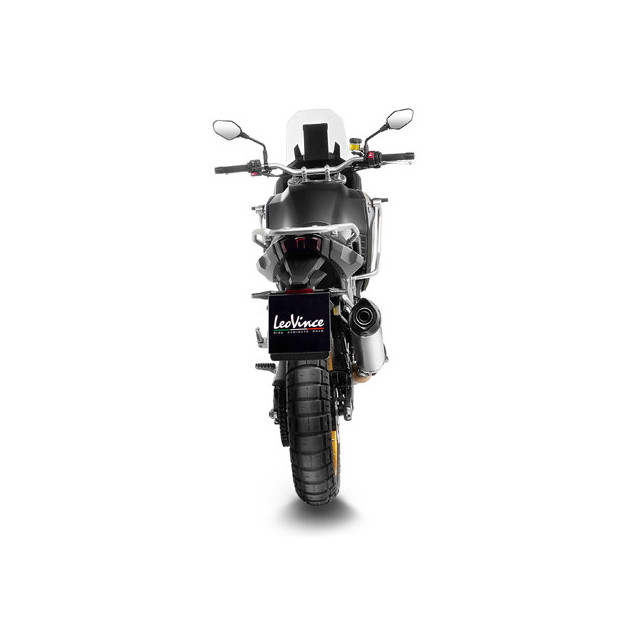 Silencieux LEOVINCE LV ONE EVO en inox / carbone - KOVE 800X PRO / ADV / RALLY 2024 - 2025