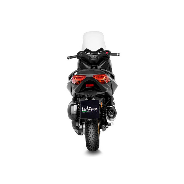 Silencieux LEOVINCE LV ONE EVO en inox / carbone - YAMAHA 300 X-MAX 300 / TECH MAX 2021 - 2024