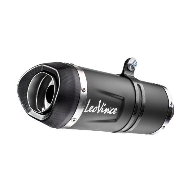 Silencieux LEOVINCE LV ONE EVO noir inox / carbone - BENELLI 700 TRK 702 / 702X 2023-2024