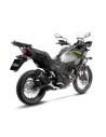 Silencieux LEOVINCE LV ONE EVO noir inox / carbone - KAWASAKI 300 VERSYS-X 300 / ADVENTURE 2017 - 2022