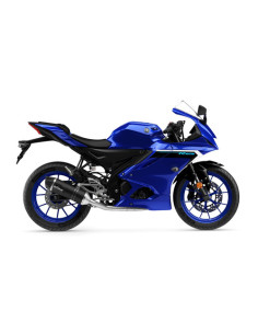 Silencieux LEOVINCE LV ONE EVO noir inox / carbone - YAMAHA 125 MT-125 2021-2025 - 125 XSR 2021-2025 - 125 YZF-R 2021-2025