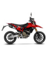 Silencieux LEOVINCE LV PRO Black Edition en inox / carbone - DUCATI 698 HYPERMOTARD MONO / RVE 2024 - 2025