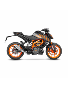 Silencieux LEOVINCE LV-10 inox - KTM DUKE 125 - 390 2021 - 2023