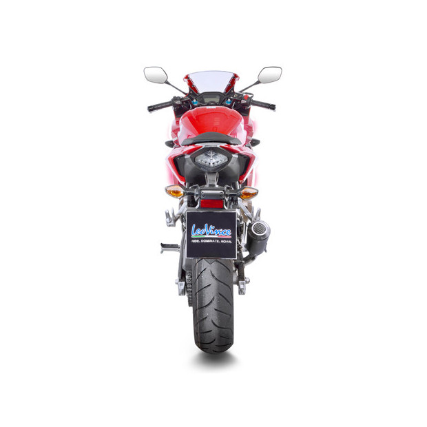 Silencieux LEOVINCE LV-10 Black - HONDA 500 CB F 2016-2018 / 500 CB X 2017-2018 / 500 CBR R 2016-2018