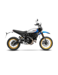 Silencieux LEOVINCE LV-10 Black en inox - DUCATI 800 SCRAMBLER DESERT SLED 2021 - 2022
