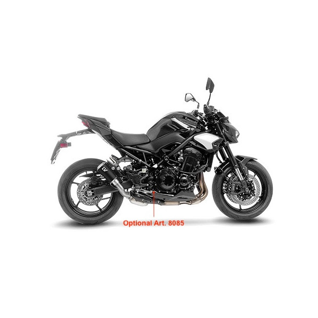 Silencieux LEOVINCE LV-10 EDITION noir inox - KAWASAKI 900 Z 900 2025
