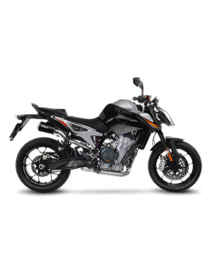 Silencieux LEOVINCE LV-10 BLACK EDITION en inox - KTM 790 DUKE / 790 DUKE L A2 2018 - 2020 / 890 DUKE / L A2 / R 2020 - 2023