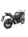 Silencieux LEOVINCE LV-10 BLACK EDITION inox -YAMAHA 250 YZF-R25 2014 - 2018 / 300 MT-03 2016 - 2020 / 300 YZF-R3 2015 - 2020