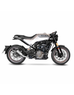 Silencieux LEOVINCE LV-10 en inox - HUSQVARNA 125 SVARTPILEN - VITPILEN 2021 - 2023 / 401 SVARTPILEN - VITPILEN 2020 - 2023