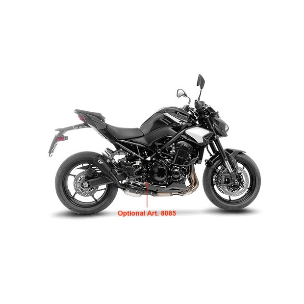 Silencieux LEOVINCE LV-10 Full Black en inox - KAWASAKI 900 Z 900 2025