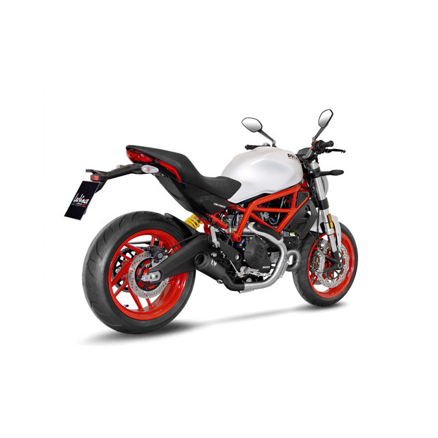 Silencieux LEOVINCE LV-10 Full Black inox - DUCATI 800 SCRAMBLER 2015 - 2020 / 800 MONSTER 797 2017 - 2020