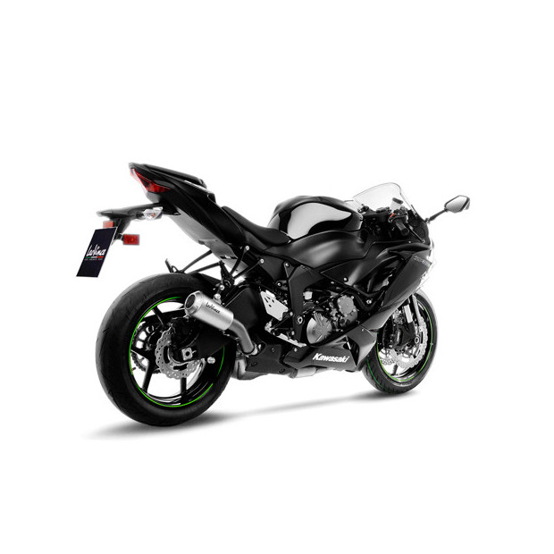 Silencieux LEOVINCE LV-10 inox - KAWASAKI ZX-6R NINJA 600 2009-2016 / 636 ZX-6R NINJA 2013-2016 / 2019-2020 / 2024-2025