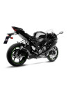 Silencieux LEOVINCE LV-10 noir inox - KAWASAKI 600 ZX-6R NINJA 2009-2016 / 636 ZX-6R NINJA 2013-2016 + 2019-2020 + 2024-2025