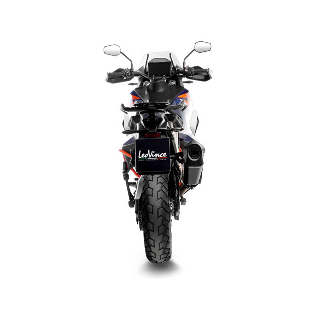 Silencieux LEOVINCE LV-12 R Black Edition en inox / carbone - KTM 1290 ADVENTURE R / S 2021-2024