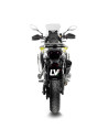 Silencieux LEOVINCE LV-14 BLACK EDITION en inox / carbone - VOGE 900 VALICO DSX 2024 - 2025