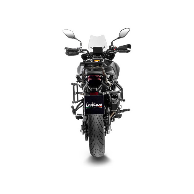 Silencieux LEOVINCE LV-14 BLACK EDITION inox / carbone - BENELLI 700 TRK 702 / 702X 2023 - 2024