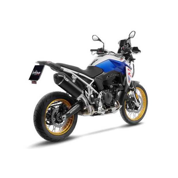 Silencieux LEOVINCE LV-14 BLACK EDITION inox / carbone - BMW F 750 GS - F 850 GS 2018-2024 / F 800 GS - F 900 GS 2024-2025
