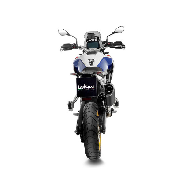 Silencieux LEOVINCE LV-14 BLACK EDITION inox / carbone - BMW F 750 GS - F 850 GS 2018-2024 / F 800 GS - F 900 GS 2024-2025