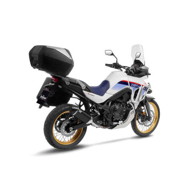 Silencieux LEOVINCE LV-14 BLACK EDITION inox / carbone - HONDA 750 XL TRANSALP 2023 - 2025