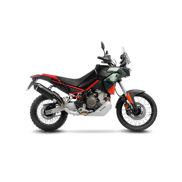 Silencieux LEOVINCE LV-14 en inox / carbone - APRILIA 660 TUAREG 2022 - 2025