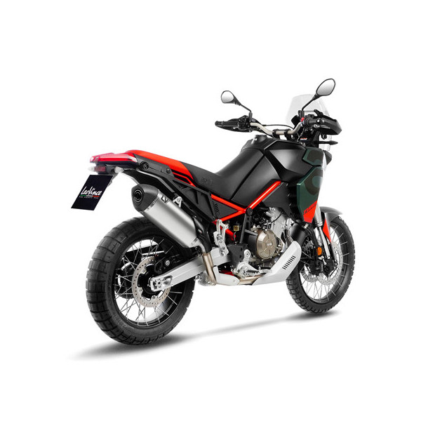 Silencieux LEOVINCE LV-14 en inox / carbone - APRILIA 660 TUAREG 2022 - 2025