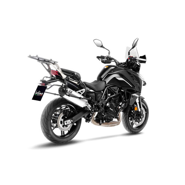 Silencieux LEOVINCE LV-14 en inox / carbone - BENELLI 700 TRK 702 / 702X 2023 - 2024