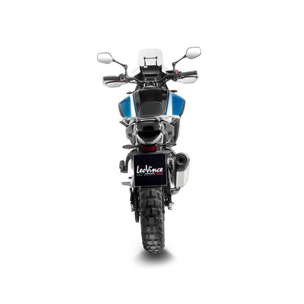 Silencieux LEOVINCE LV-14 en inox / carbone - CF MOTO 450 MT 2024