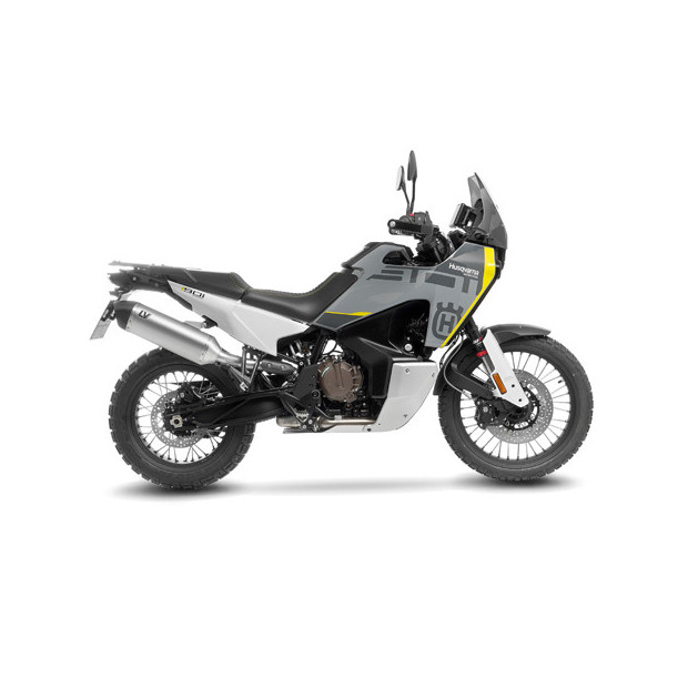 Silencieux LEOVINCE LV-14 en titane / carbone - CF MOTO / HUSQVARNA / KTM