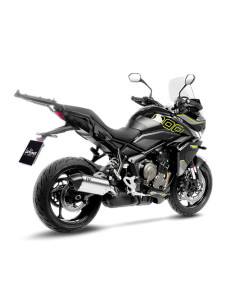 Silencieux LEOVINCE LV-14 en titane / carbone - TRIUMPH 800 TIGER SPORT 2024 - 2025 2