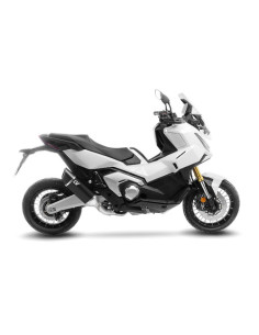 Silencieux LEOVINCE LV-14 R BLACK EDITION inox / carbone - HONDA 750 X-ADV 2017 - 2025 - 750 FORZA 2021 - 2025