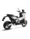 Silencieux LEOVINCE LV-14 R BLACK EDITION inox / carbone - HONDA 750 X-ADV 2017 - 2025 - 750 FORZA 2021 - 2025