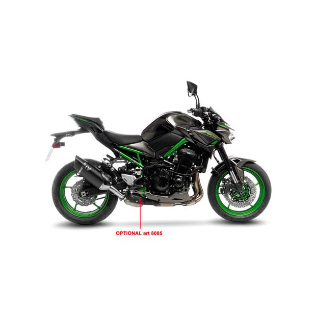Silencieux LEOVINCE LV-14R BLACK EDITION en inox / carbone - KAWASAKI Z 900 2020-2024