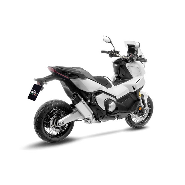Silencieux LEOVINCE LV-14R en inox / carbone - HONDA 750 X-ADV 2017-2025 - 750 FORZA 2021-2025