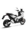 Silencieux LEOVINCE LV-14R en inox / carbone - HONDA 750 X-ADV 2017-2025 - 750 FORZA 2021-2025