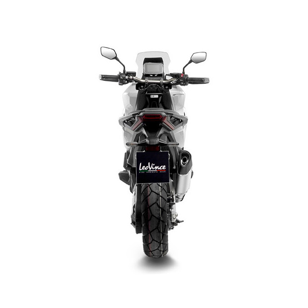 Silencieux LEOVINCE LV-14R en inox / carbone - HONDA 750 X-ADV 2017-2025 - 750 FORZA 2021-2025