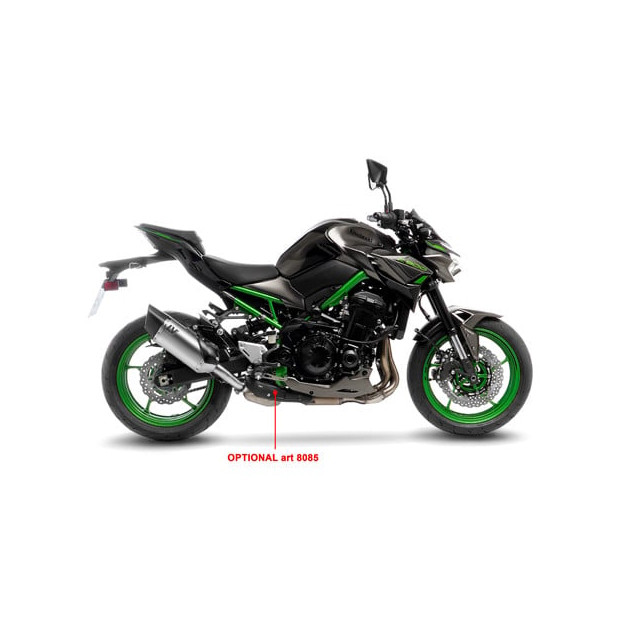 Silencieux LEOVINCE LV-14R en titane / carbone - KAWASAKI Z900 2020 - 2024