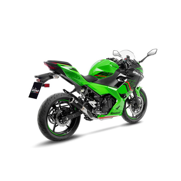 Silencieux LEOVINCE LV-CORSA BLACK inox - KAWASAKI 400 NINJA - 400 Z 2018-2023 / 500 NINJA - 500 Z / SE 2024-2025