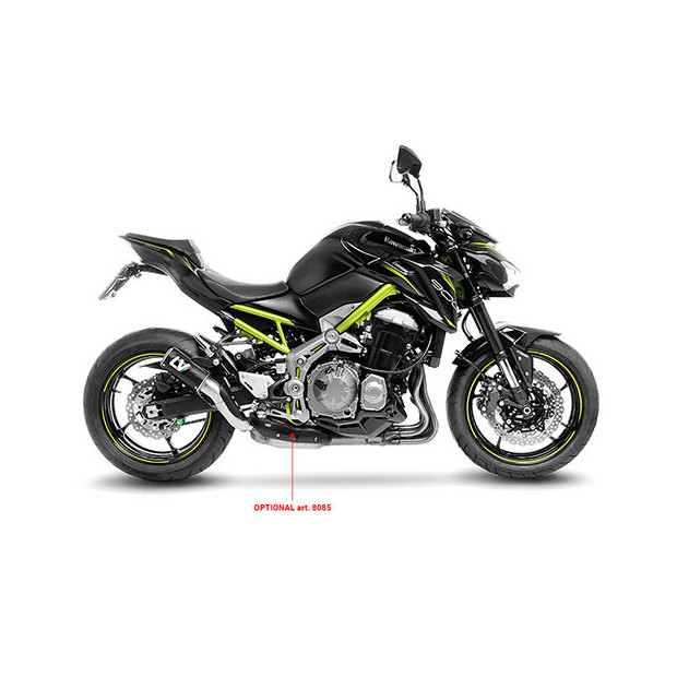 Silencieux LEOVINCE LV-CORSA en carbone / inox - KAWASAKI Z900 2017 - 2025