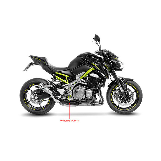 Silencieux LEOVINCE LV-CORSA en titane / inox - KAWASAKI Z900 2017-2025