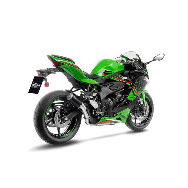 Silencieux LEOVINCE LV-CORSA S Black inox - KAWASAKI 400 ZX-4R / RR 2024 - 2025