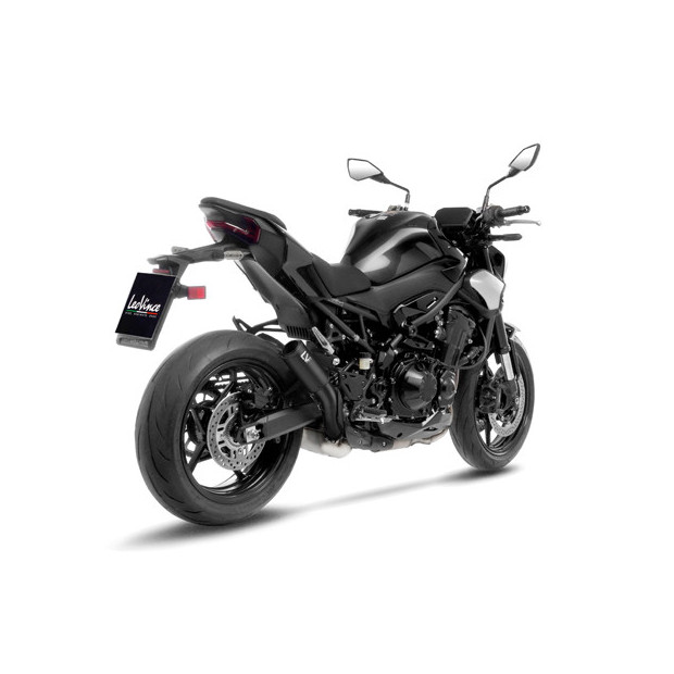 Silencieux LEOVINCE LV-CORSA S Full Black en inox - KAWASAKI Z 900 2017 - 2025