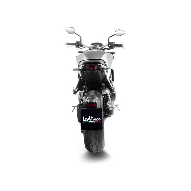 Silencieux LEOVINCE LV-CORSA S noir inox - HONDA 1000 CB R Neo Sports Café 2018 - 2024